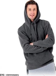 R.E.I.S. KANGU - Bluza męska - ciemnoszary 2XL. Szare bluzy męskie R.E.I.S., m, bez wzorów, bez kaptura. Za 65.97 zł.