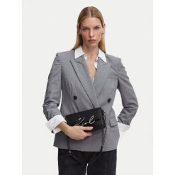 Torebka KARL LAGERFELD. Czarne torebki do ręki damskie KARL LAGERFELD, bez wzorów, klasyczne, bez dodatków. Za 1,099.00 zł.