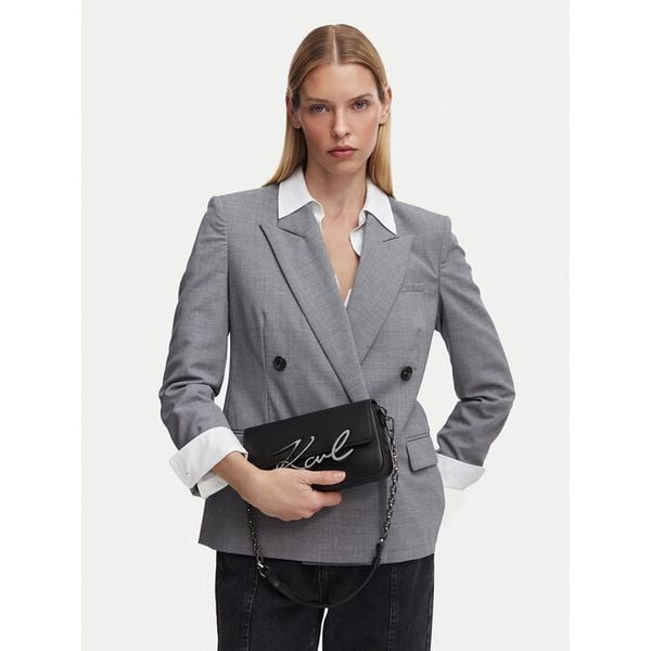 Torebka KARL LAGERFELD. Czarne torebki do ręki damskie KARL LAGERFELD, bez wzorów, klasyczne, bez dodatków. Za 1,043.99 zł.