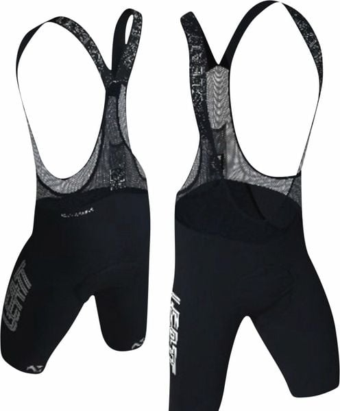 Spodenki rowerowe męskie Leatt Bib MTB Endurance 6.0. Czarne szorty męskie LEATT, l, bez wzorów, z materiału. Za 599.20 zł.