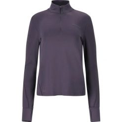 Damska koszulka termoaktywna Endurance Talim. Szare koszulki sportowe damskie Endurance, bez wzorów, bez kołnierzyka, bez ramiączek. Za 243.50 zł.