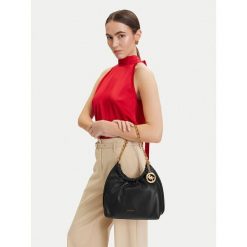 Torebka MICHAEL Michael Kors. Czarne torebki do ręki damskie MICHAEL Michael Kors, bez wzorów, klasyczne, bez dodatków. Za 1,049.00 zł.