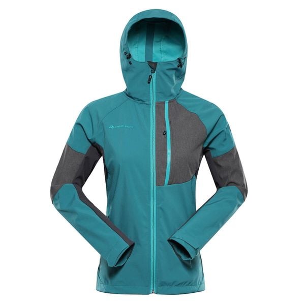 Kurtka softshell damska Alpine Pro Esprita 2. Zielone kurtki damskie Alpine Pro, l, bez wzorów, z materiału, bez kaptura. Za 319.00 zł.