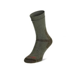 Skarpety trekkingowe Bridgedale Explorer Heavy Merino P Boot. Zielone skarpety męskie Bridgedale, bez wzorów, z wełny. Za 125.99 zł.