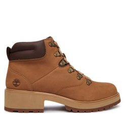 Trapery Timberland. Brązowe śniegowce i trapery damskie Timberland. Za 739.99 zł.