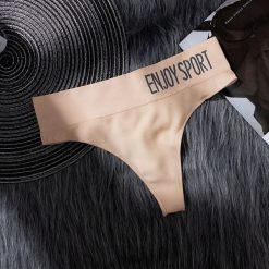 Figi brazyliany sportowe z elastycznym pasem Neige. Szare figi damskie Intica, l, bez wzorów, z materiału. Za 49.00 zł.