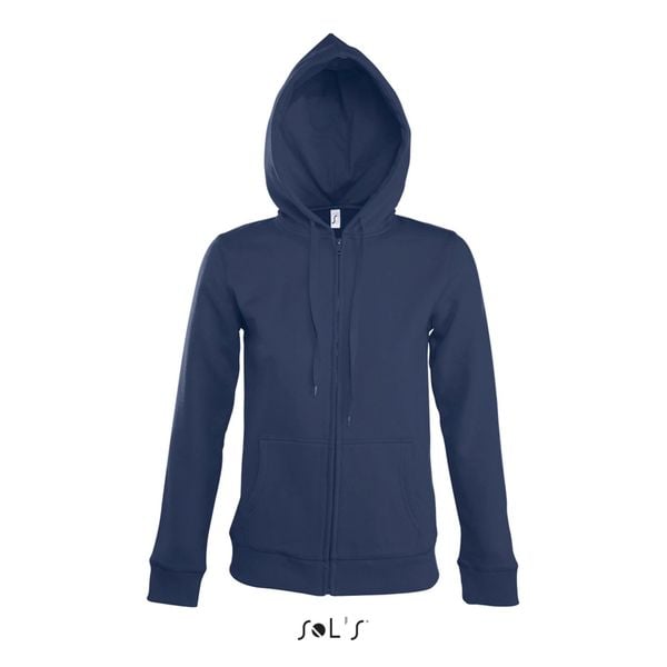 Bluza damska z kapturem Sol's Seven. Szare bluzy damskie SOL'S, l, bez wzorów, z bawełny, z kapturem. Za 220.00 zł.