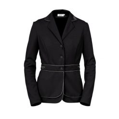 Damska kurtka jeździecka typu softshell Cavalliera Starlight. Czarne kurtki damskie CAVALLIERA, m, bez wzorów, z softshellu, bez kaptura. Za 849.70 zł.