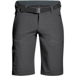 Szorty Maier Sports Nil. Czarne szorty męskie Maier Sports, na lato, m, bez wzorów, z materiału, wakacyjne. Za 345.35 zł.