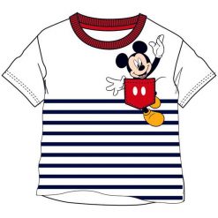 Disney By Arnetta Koszulka Chłopięca Mickey Mouse 80 Biały/Niebieski. T-shirty dla chłopców marki Disney By Arnetta. Za 39.00 zł.