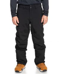 Spodnie snowboardowe męskie Quiksilver Estate. Czarne spodnie snowboardowe męskie Quiksilver, m, bez wzorów, z materiału, narciarskie. Za 649.99 zł.