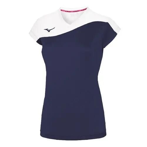 Koszulka do siatkówki damska Mizuno femme Team Authentic MYOU NS. Białe koszulki sportowe damskie Mizuno, xs, bez wzorów, sportowe, bez kołnierzyka. Za 139.50 zł.
