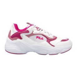 Buty Fila Collene Cb FFW0046 13347 białe. Białe obuwie sportowe damskie bez wzorów, z syntetyku. Za 372.84 zł.