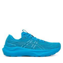 Buty do biegania Asics. Niebieskie buty sportowe męskie Asics, bez zapięcia, do biegania. Za 719.99 zł.