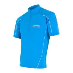 Sensor Koszulka Rowerowa Entry Blue M. Niebieskie koszulki sportowe męskie Sensor, m, bez wzorów, bez kołnierzyka, bez ramiączek. Za 119.00 zł.