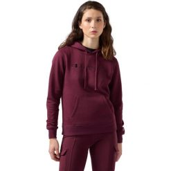 Bluza damska Champion Hooded Sweatshirt bordowa 118379 RS522. Czerwone bluzy sportowe damskie Champion, xs, bez wzorów, z bawełny, bez kaptura, na fitness i siłownię. Za 329.78 zł.
