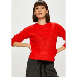 Tally Weijl - Sweter. Czerwone swetry damskie TALLY WEIJL, s, bez wzorów, z dzianiny, bez kołnierzyka, bez ramiączek, krótkie, bez kaptura. W wyprzedaży za 59.90 zł.