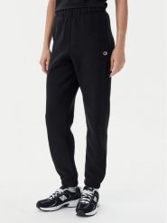 Champion Spodnie dresowe 117872 Czarny Slim Fit. Czarne spodnie dresowe damskie Champion, xs, bez wzorów, z bawełny. Za 209.99 zł.
