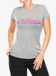 Koszulka damska Sensor Merino Active PT Tee S/S. Szare t-shirty damskie Sensor, s, bez wzorów, z materiału, bez kołnierzyka. Za 340.99 zł.
