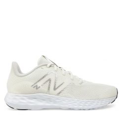 Buty do biegania New Balance. Szare obuwie sportowe damskie New Balance, bez wzorów, do biegania. Za 159.99 zł.