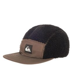 Czapka z daszkiem Quiksilver. Brązowe czapki i kapelusze męskie Quiksilver, bez wzorów. Za 139.99 zł.