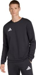 Bluza męska adidas Entrada 26 Sweat Top czarna JZ6573 L. Czarne bluzy męskie Adidas, l, bez wzorów, bez kaptura. Za 214.91 zł.