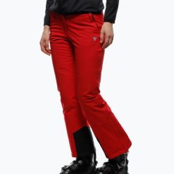 Spodnie narciarskie damskie Dainese Opra Aerosense-Dry. Czerwone spodnie sportowe damskie Dainese, bez wzorów, narciarskie. Za 729.99 zł.