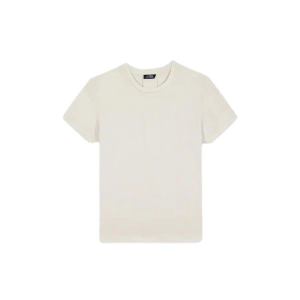 T-shirt damski TBS Romea. Brązowe t-shirty damskie TBS, s, bez wzorów, z bawełny, klasyczne, bez kołnierzyka. Za 172.50 zł.