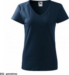 MALFINI Dream 128 - ADLER - Koszulka damska, 180 g/m, - granatowy 2XL. Niebieskie t-shirty damskie Malfini, m, bez wzorów, bez kołnierzyka. Za 34.65 zł.