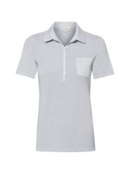 Marc O'Polo koszulka polo Kobiety Bawełna szary, XS. Szare koszulki sportowe damskie Marc O'Polo, xs, bez wzorów, z bawełny, bez kołnierzyka, bez ramiączek. Za 179.95 zł.