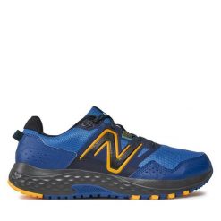 Buty do biegania New Balance. Niebieskie buty sportowe męskie New Balance, bez zapięcia, do biegania. Za 249.99 zł.