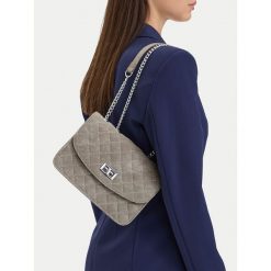 Torebka Badura. Szare listonoszki damskie Badura, bez wzorów, bez dodatków. Za 249.99 zł.