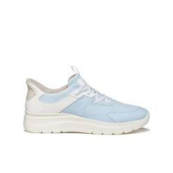 Sneakersy damscy Geox Plummery Plus. Niebieskie obuwie sportowe damskie Geox, bez wzorów. Za 387.50 zł.
