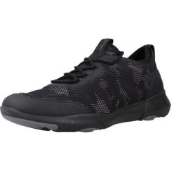 Buty GEOX D NEBULA X Czarny. Czarne trekkingi damskie Geox, trekkingowe. Za 321.99 zł.