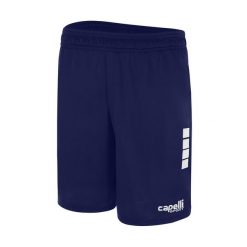 Spodenki piłkarskie męskie Capelli Uptown Adult Training. Niebieskie krótkie spodenki sportowe męskie CAPELLI SPORT, m, bez wzorów, do piłki nożnej. Za 109.99 zł.