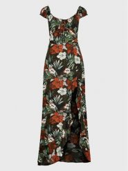 Volcom Sukienka letnia Coco B1332203 Kolorowy Regular Fit. Sukienki damskie Volcom, na lato, s, bez wzorów, z wiskozy, bez kołnierzyka, bez ramiączek. Za 339.99 zł.