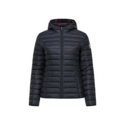 Damska kurtka puchowa JOTT Cloe Noos. Niebieskie kurtki damskie jott, bez wzorów, z puchu, bez kaptura. W wyprzedaży za 695.50 zł.