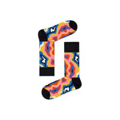 Skarpetki Happy Socks MRI01-2000. Szare skarpety męskie Happy Socks, z bawełny. Za 24.43 zł.