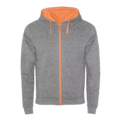 Kurtka Dresowa Dla Dorosłych Unisex Fuji Heather. Szare kurtki męskie ROLY, m, bez wzorów, z dresówki, sportowe, bez kaptura. Za 141.99 zł.