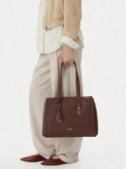 MEXX Torebka EO-MEXX-S-014-10 Brązowy ciemny. Brązowe torebki do ręki damskie Mexx, bez wzorów, ze skóry, bez dodatków. Za 329.99 zł.