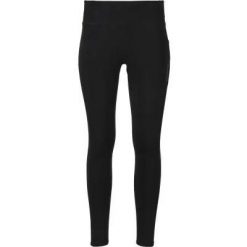 Endurance Strong W Long Run Tights – Długie legginsy biegowe, dopasowane. Czarne legginsy damskie Endurance, bez wzorów, z elastanu. Za 160.00 zł.