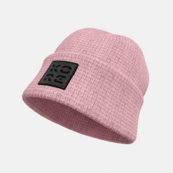 KORE Beanie. Czerwone czapki i kapelusze damskie Head, na zimę, z aplikacjami, sportowe. Za 150.00 zł.