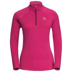 Odlo Bluza damska Midlayer 1/2 zip Snowbird różowa r. S (222001). Bluzy damskie marki Odlo. Za 90.90 zł.