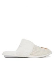 DeeZee Kapcie HHS-23W-3046 Biały. Białe kapcie damskie DeeZee, bez wzorów, z materiału. Za 69.99 zł.