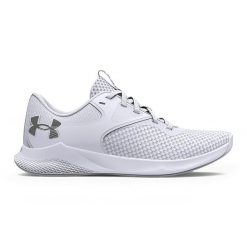 Buty treningowe damskie Under Armour W Charged Aurora 2. Czarne obuwie sportowe damskie Under Armour, bez wzorów. Za 254.99 zł.