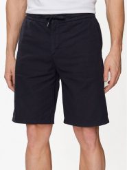 Guess Szorty materiałowe M4GD02 WFBXA Niebieski Regular Fit. Niebieskie krótkie spodenki sportowe męskie Guess, m, z aplikacjami, z bawełny. Za 249.99 zł.