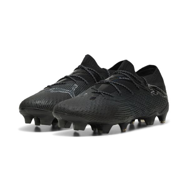 Buty piłkarskie unisex PUMA FUTURE 7 ULTIMATE Low FG/AG. Czarne buty sportowe męskie Puma, bez zapięcia, do piłki nożnej. W wyprzedaży za 656.05 zł.