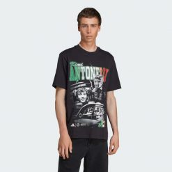 Koszulka Mercedes - AMG Petronas Formula One Team Kimi Antonelli Graphic. Czarne buty sportowe męskie Adidas, bez zapięcia, na fitness i siłownię. Za 179.00 zł.