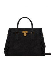 MICHAEL Michael Kors Torebka Hamilton Moderne 30F5ANXS3S Czarny. Czarne torebki do ręki damskie MICHAEL Michael Kors, bez wzorów, ze skóry, bez dodatków. Za 2,029.00 zł.