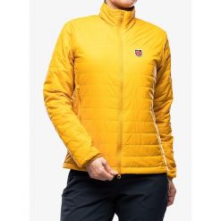 Kurtka zimowa damska Fjallraven Expedition X-Latt Jacket. Żółte kurtki sportowe damskie Fjällräven, na zimę, bez wzorów, bez kaptura, trekkingowe. Za 728.99 zł.